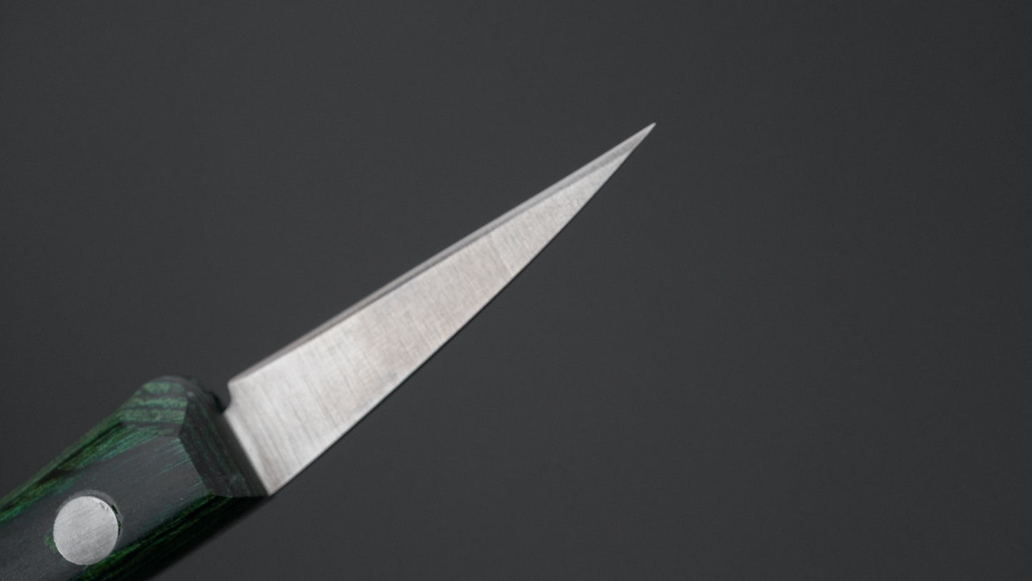 Mumei Curving Knife 40mm Pakka Handle