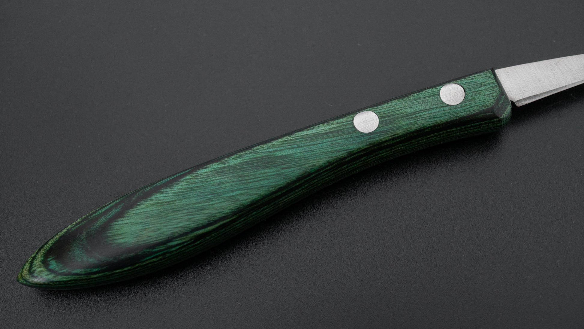 Mumei Curving Knife 40mm Pakka Handle