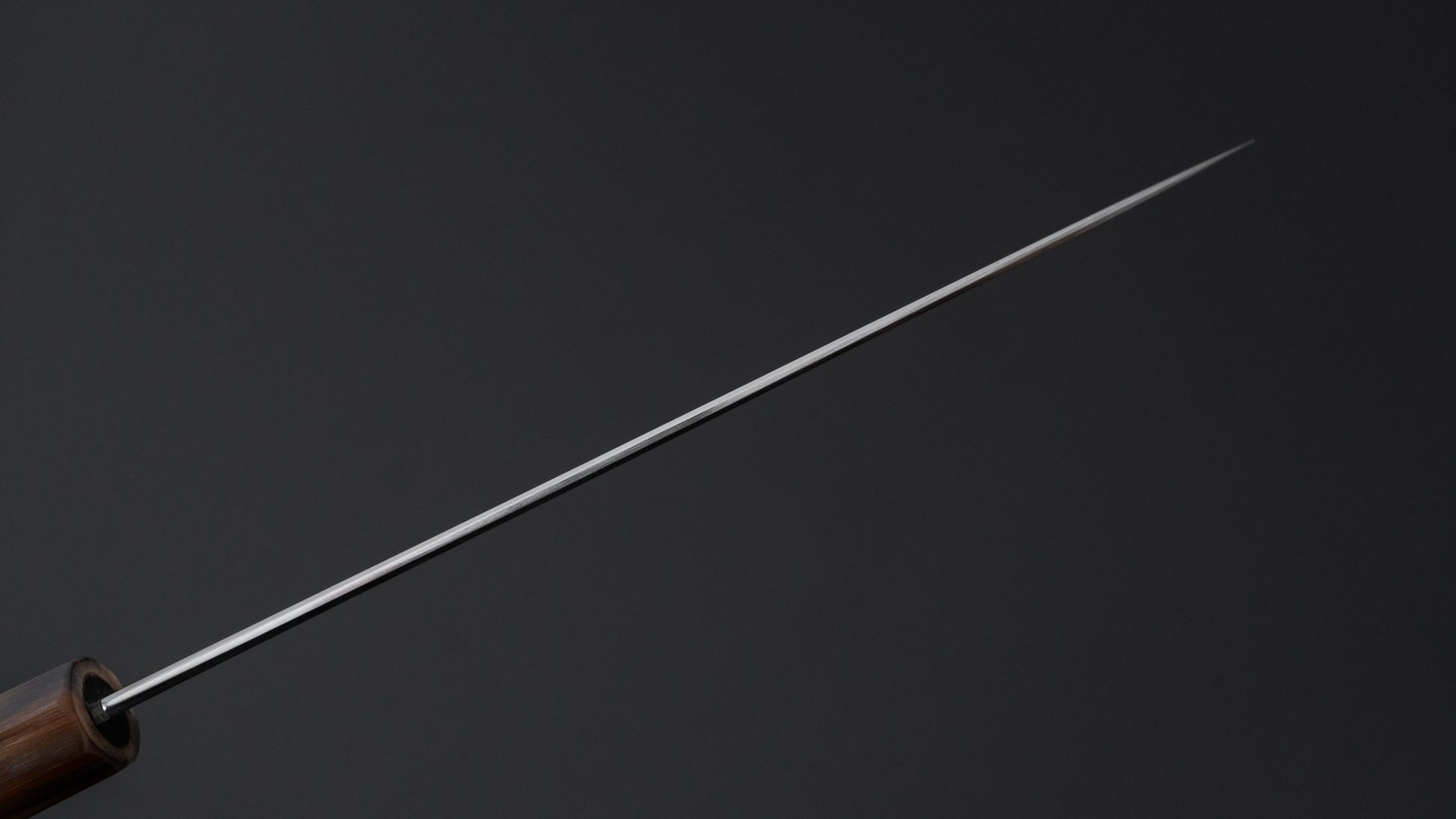 Tetsujin Silver #3 Ukiba Santoku 180mm Taihei Makassar Ebony Handle