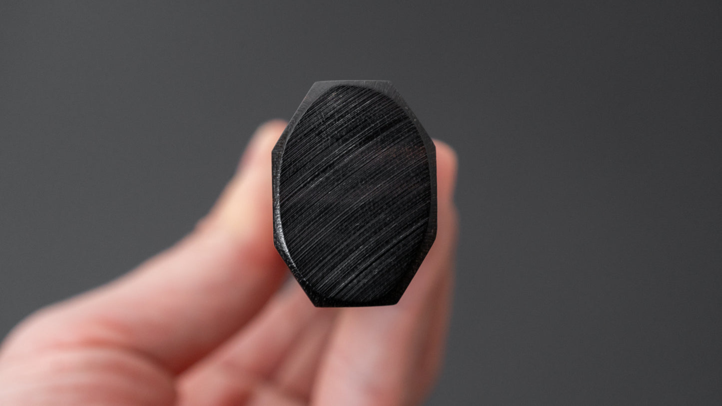 Tetsujin Silver #3 Ukiba Santoku 180mm Taihei Makassar Ebony Handle