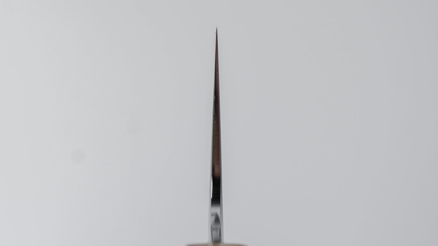 Tetsujin Silver #3 Ukiba Santoku 180mm Taihei Makassar Ebony Handle