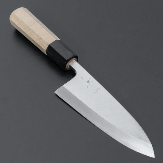 Hitohira Tanaka Manzo White #2 Deba 150mm Ho Wood Handle (Saya)