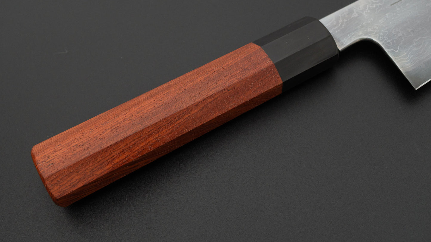 Hitohira Nigara B2 Damascus Gyuto 210mm Quince Handle