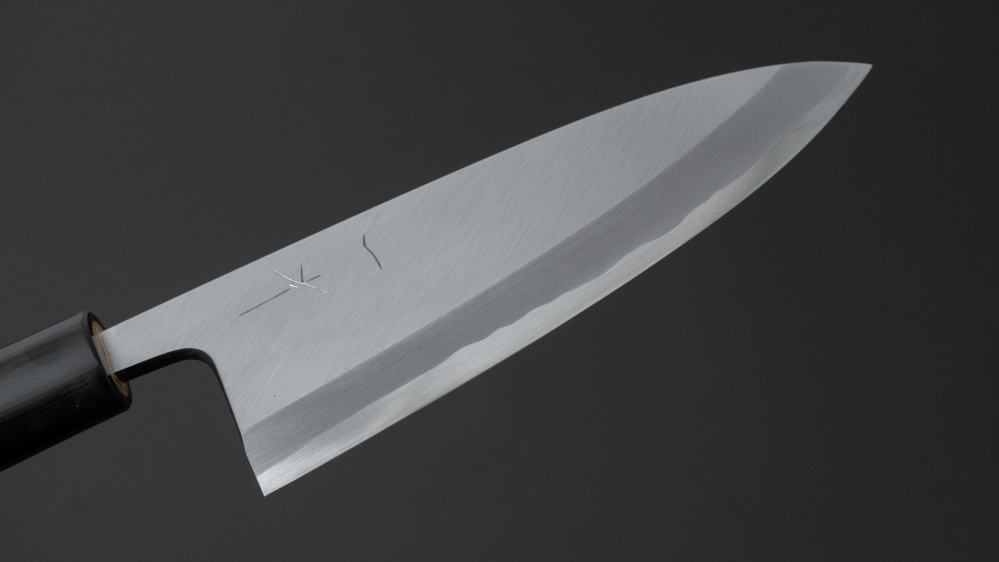 Hitohira Togashi White #2 Deba 150mm Ho Wood Handle (D-Shape/ Saya)