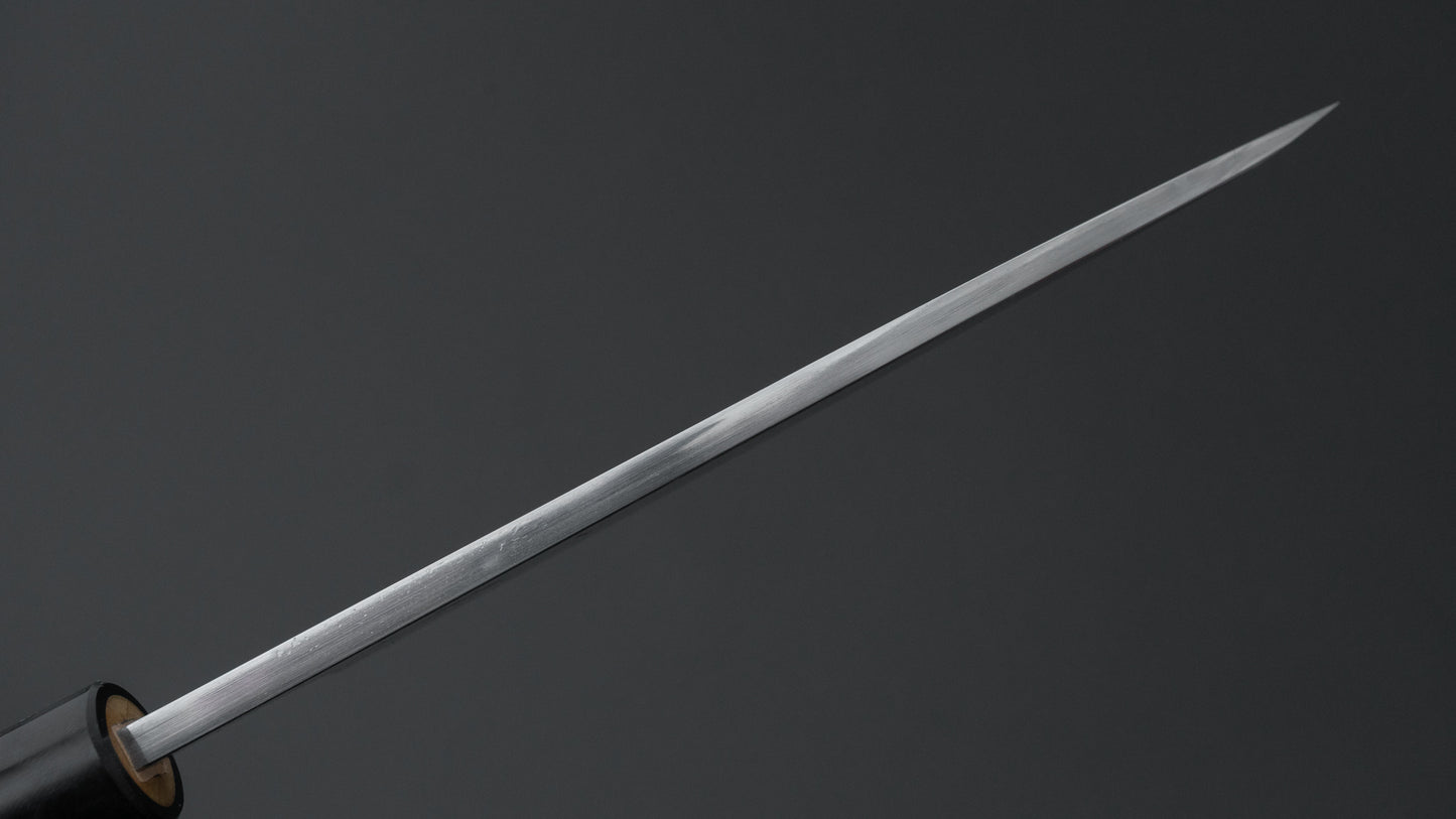 Hitohira Togashi White #2 Deba 150mm Ho Wood Handle (D-Shape/ Saya)