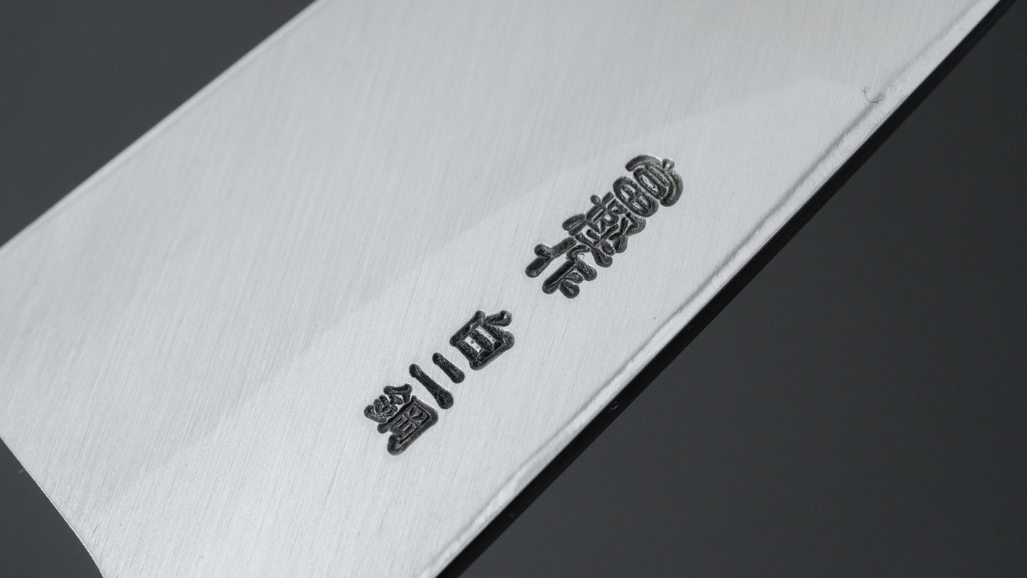 Hitohira Togashi White #2 Deba 150mm Ho Wood Handle (D-Shape/ Saya)