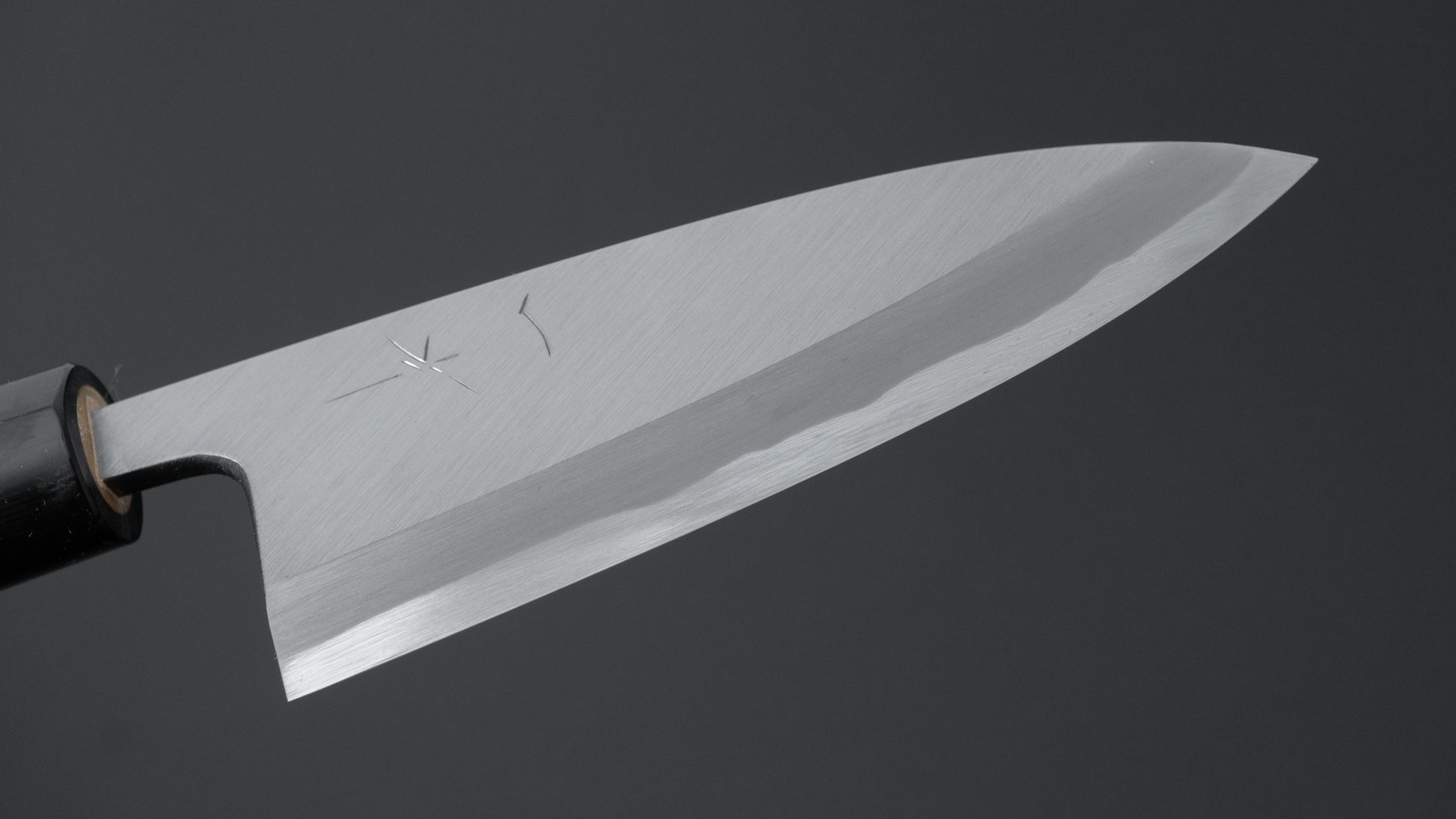 Hitohira Togashi White #2 Deba 120mm Ho Wood Handle (D-Shape/ Saya)