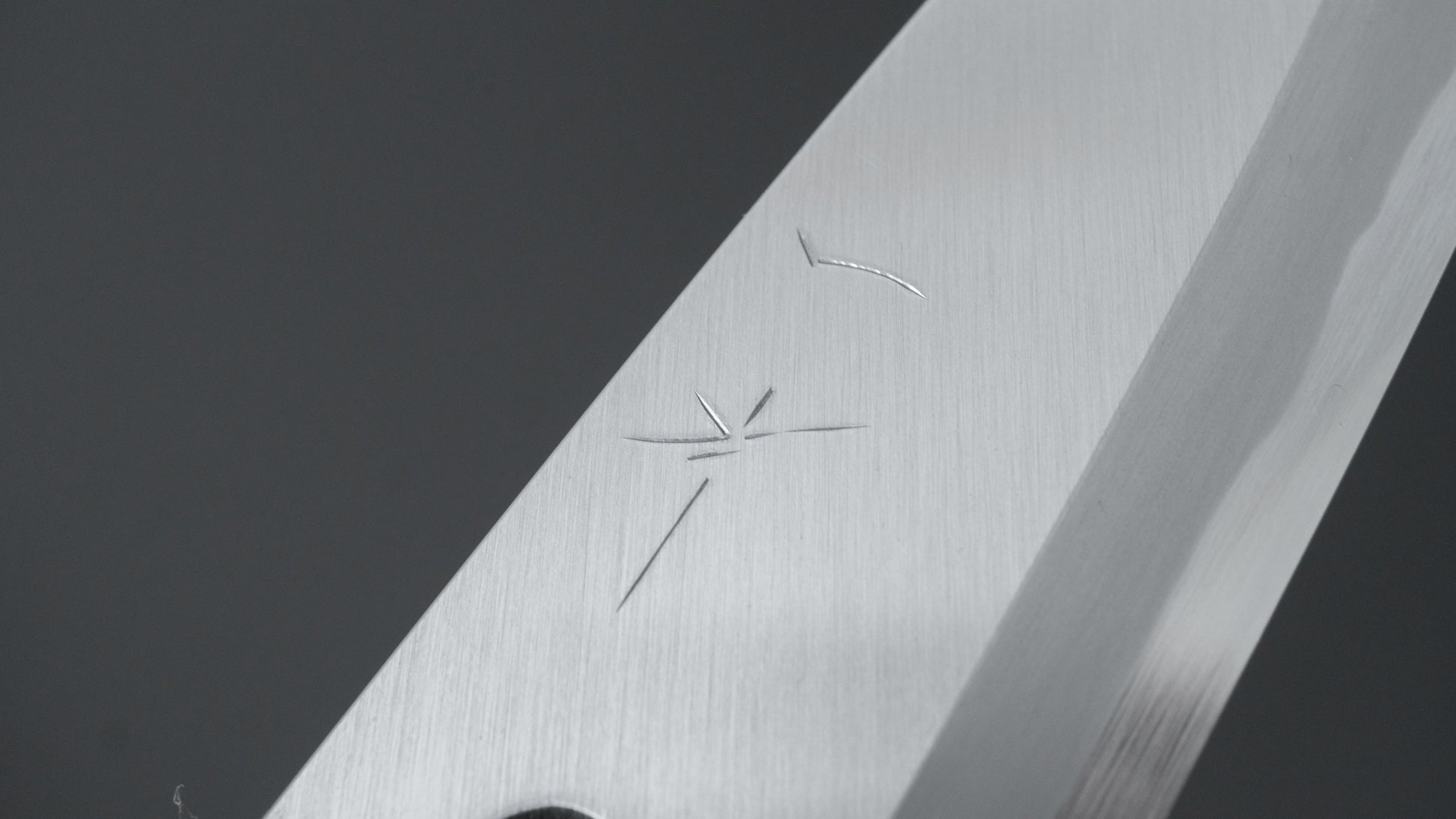 Hitohira Togashi White #2 Deba 120mm Ho Wood Handle (D-Shape/ Saya)