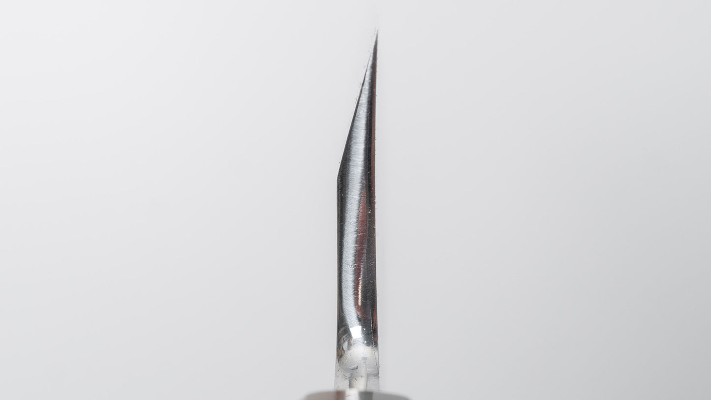 Hitohira Tanaka Manzo White #2 Mioroshi Deba 210mm Ebony Handle (Saya)