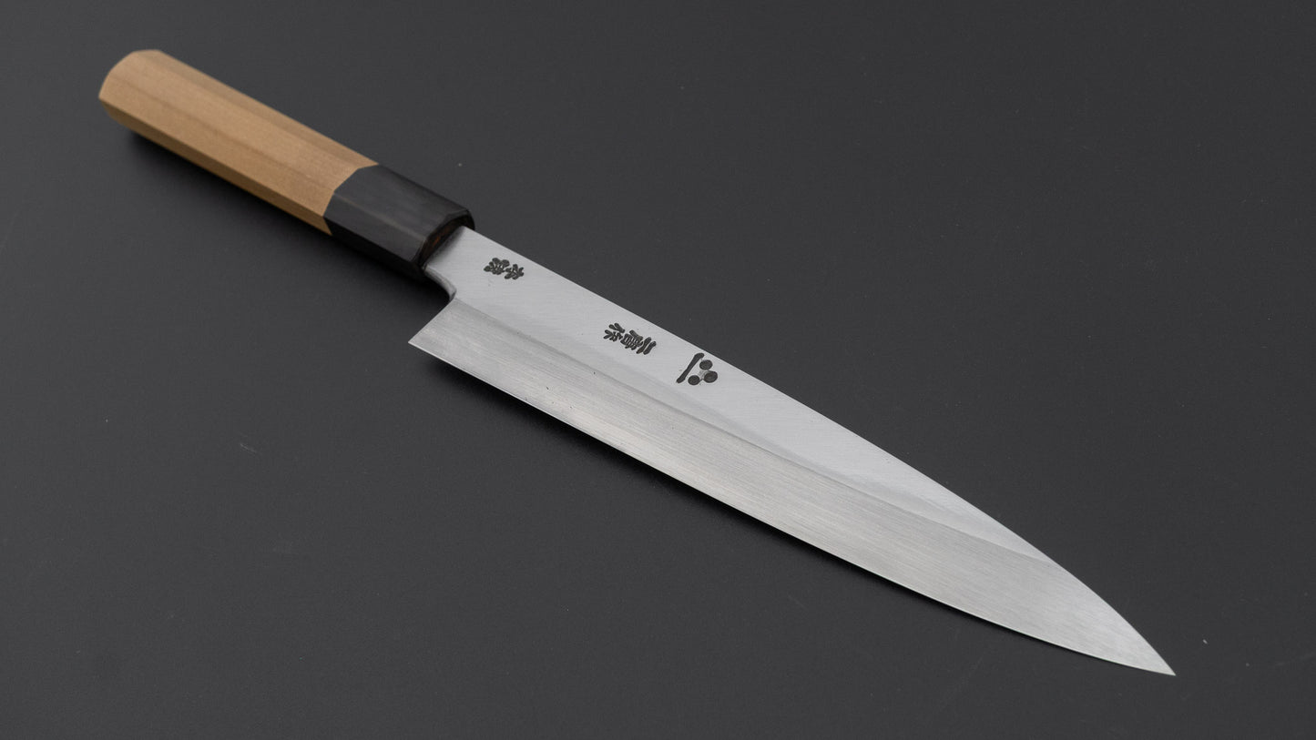Nigara Vintage Honyaki Yanagiba 210mm Ho Wood Handle