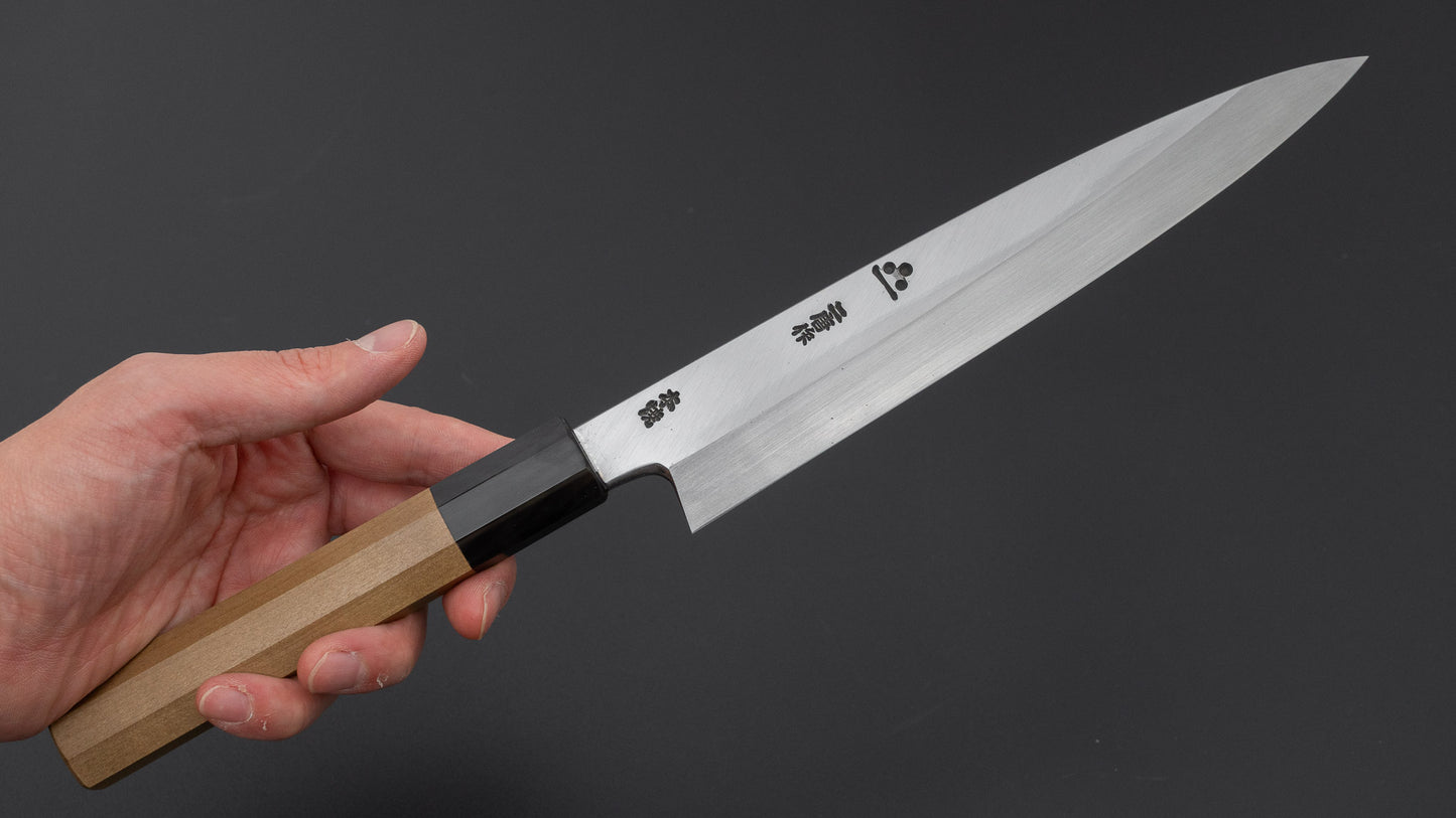 Nigara Vintage Honyaki Yanagiba 210mm Ho Wood Handle