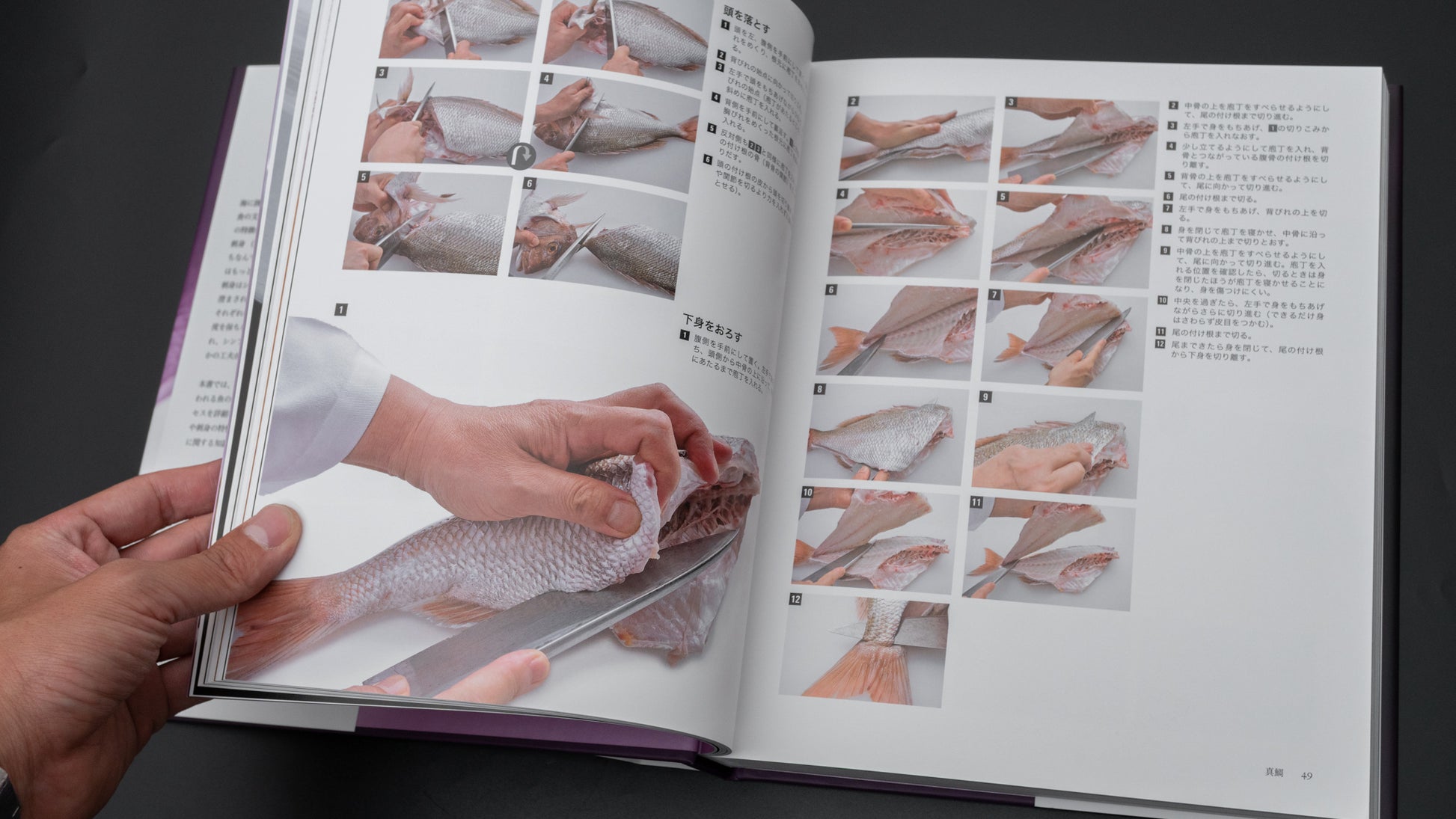The Japanese Culinary Academy MUKOITA I, Cutting Techniques: Fish - HITOHIRA