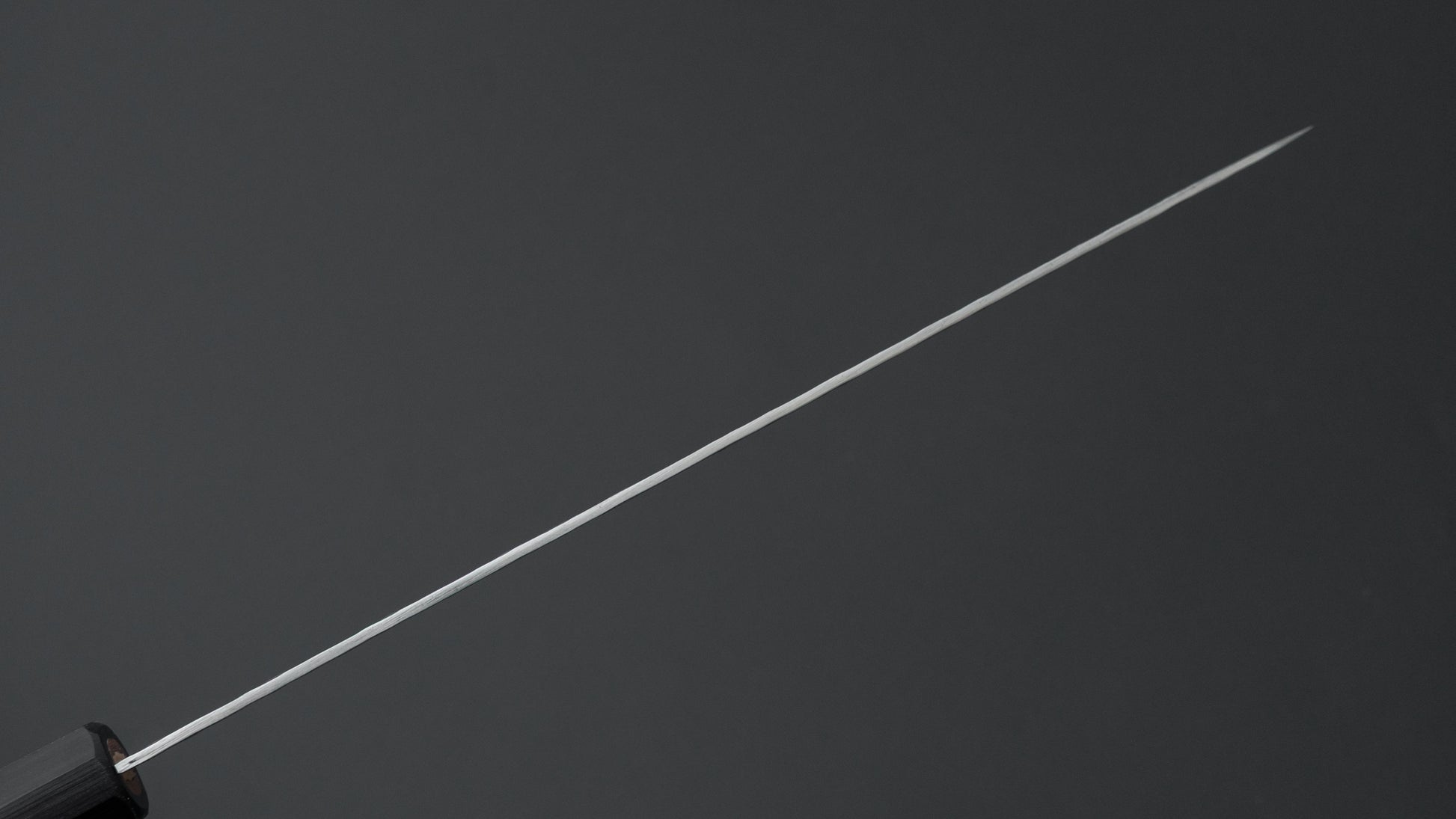 Hitohira HG Tsuchime Damascus Sujihiki 240mm Walnut Handle