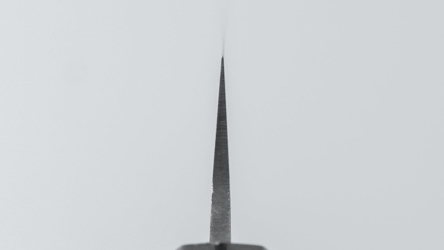 Hitohira HG Tsuchime Damascus Sujihiki 240mm Walnut Handle