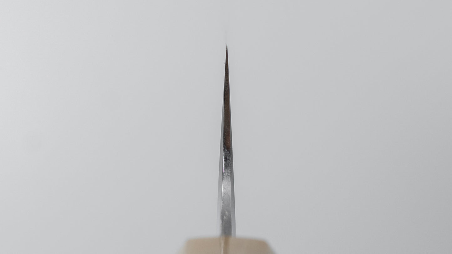 Tetsujin Silver #3 Kasumi Sujihiki 240mm Taihei Makassar Ebony Handle