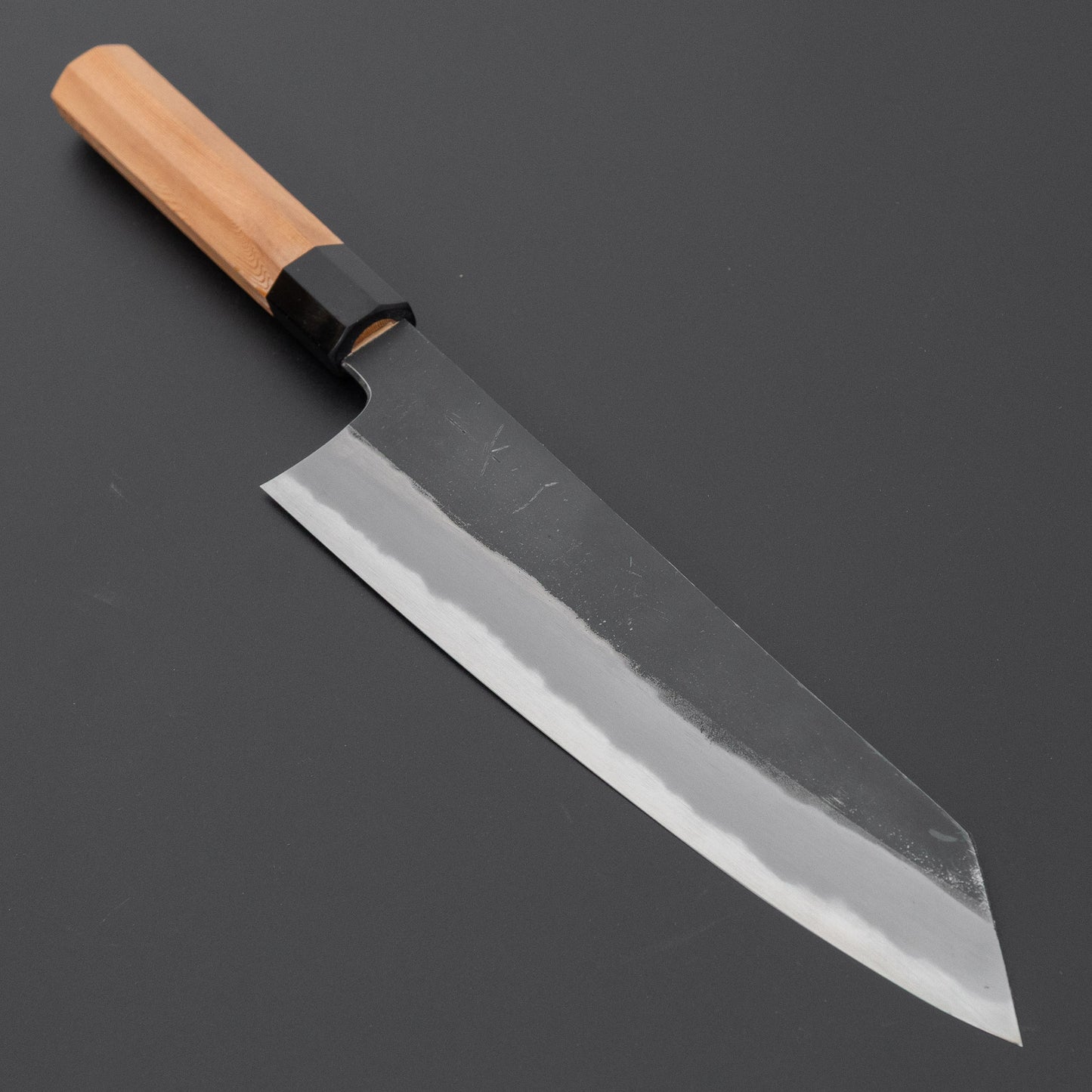 Hitohira Togashi White #2 Kurouchi Kiritsuke Gyuto 240mm Yakusugi Cedar Handle