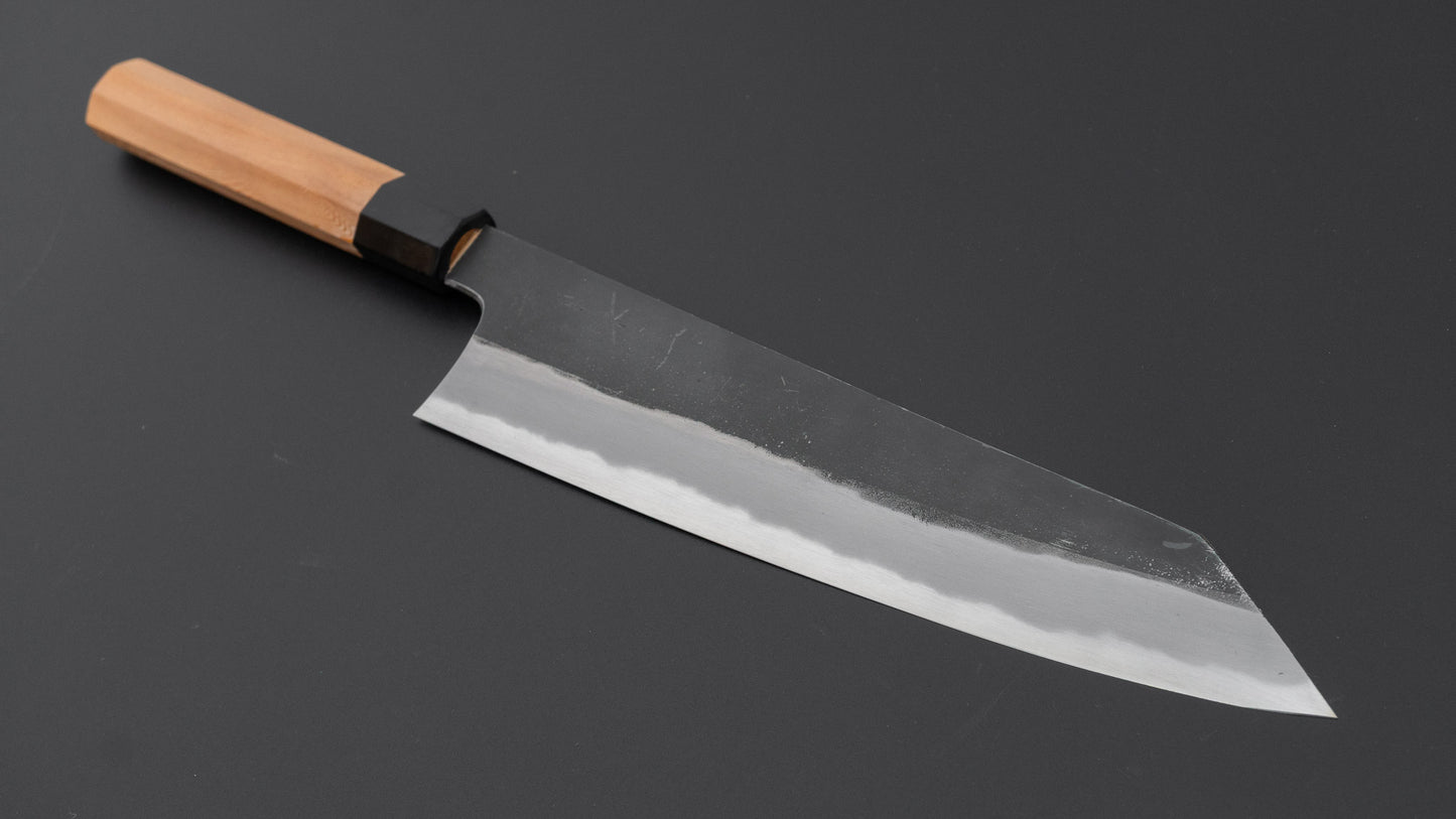 Hitohira Togashi White #2 Kurouchi Kiritsuke Gyuto 240mm Yakusugi Cedar Handle