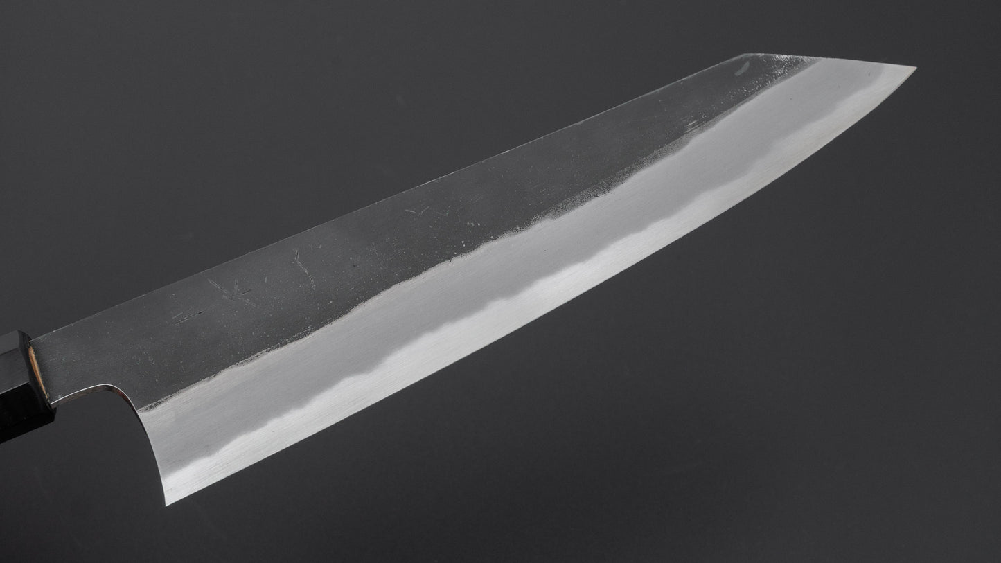 Hitohira Togashi White #2 Kurouchi Kiritsuke Gyuto 240mm Yakusugi Cedar Handle