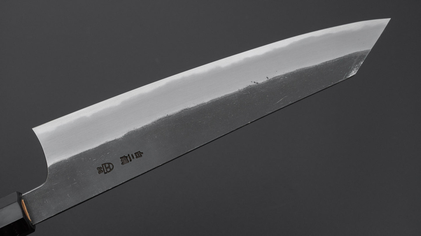 Hitohira Togashi White #2 Kurouchi Kiritsuke Gyuto 240mm Yakusugi Cedar Handle