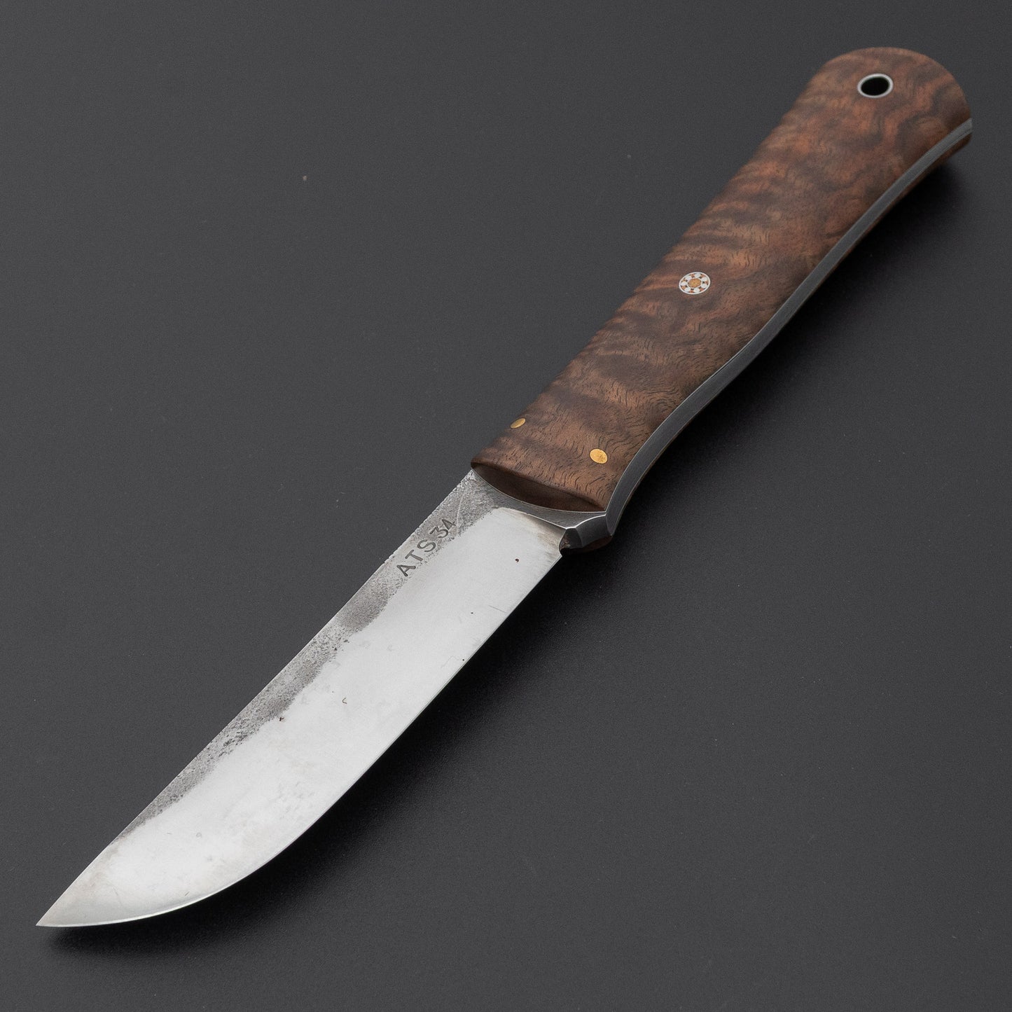 Seino Shikari ATS-34 Fixed Blade Claro Walnut Handle (#006)