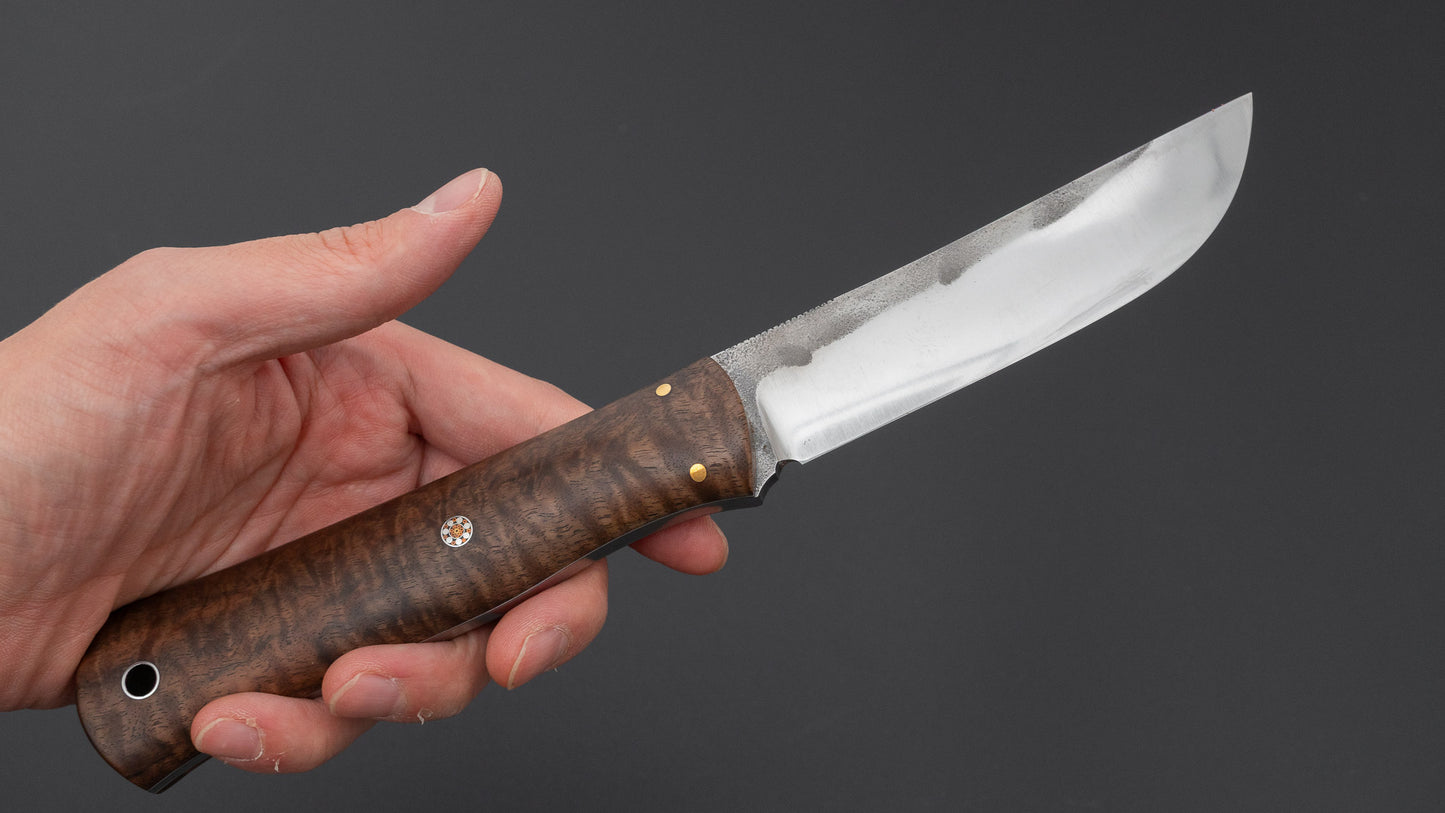 Seino Shikari ATS-34 Fixed Blade Claro Walnut Handle (#006)