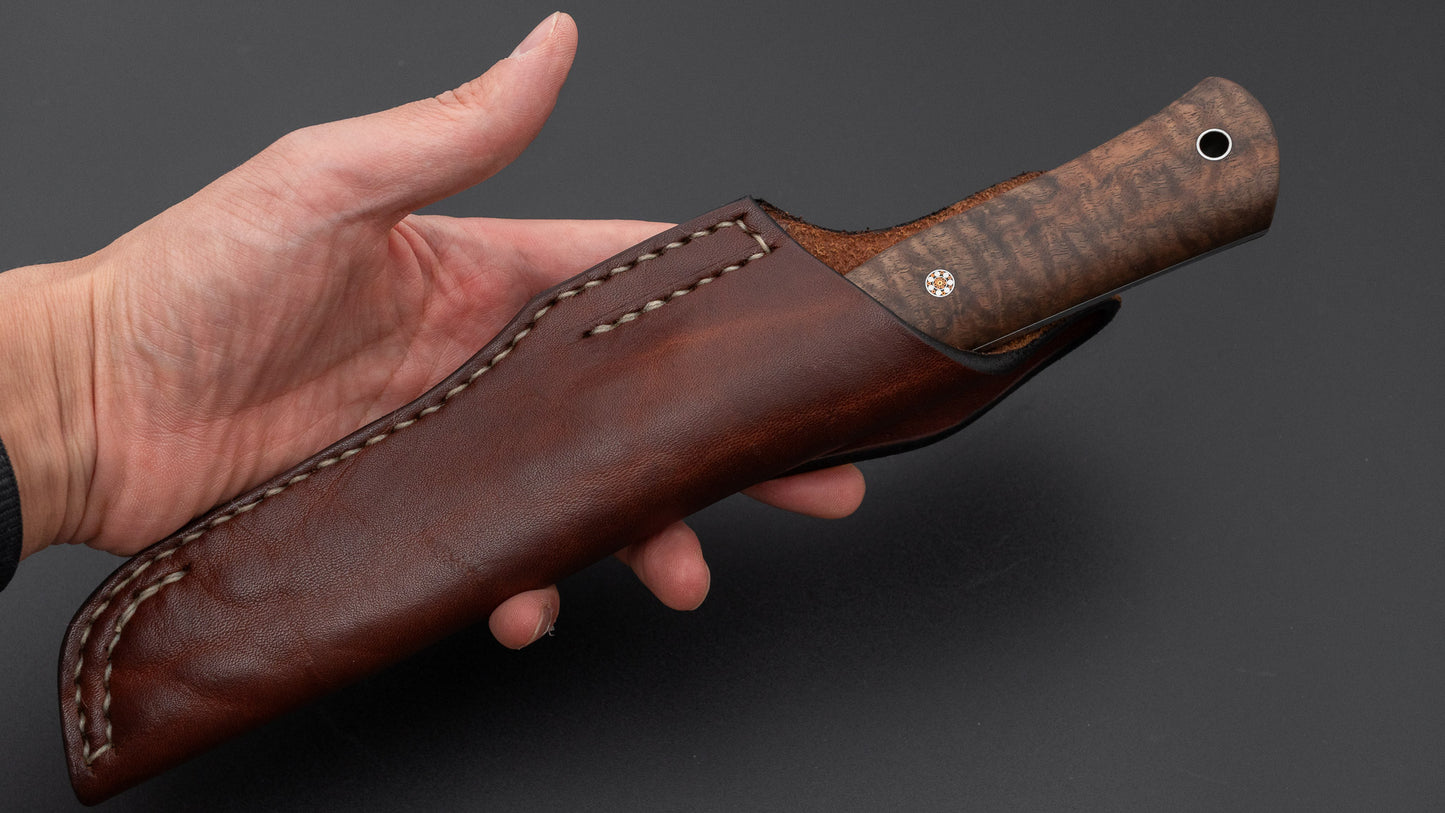Seino Shikari ATS-34 Fixed Blade Claro Walnut Handle (#006)