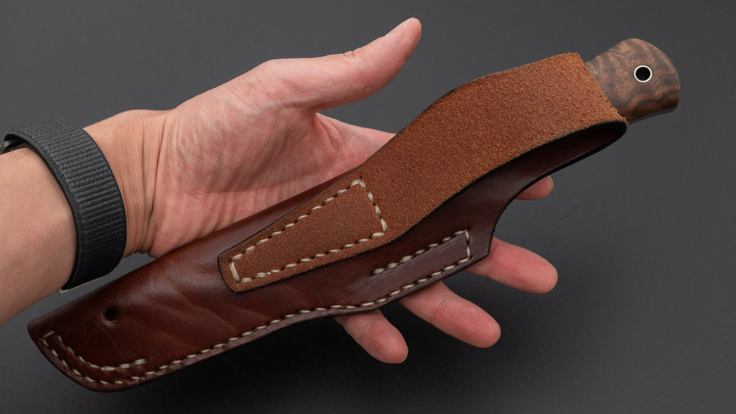 Seino Shikari ATS-34 Fixed Blade Claro Walnut Handle (#006)