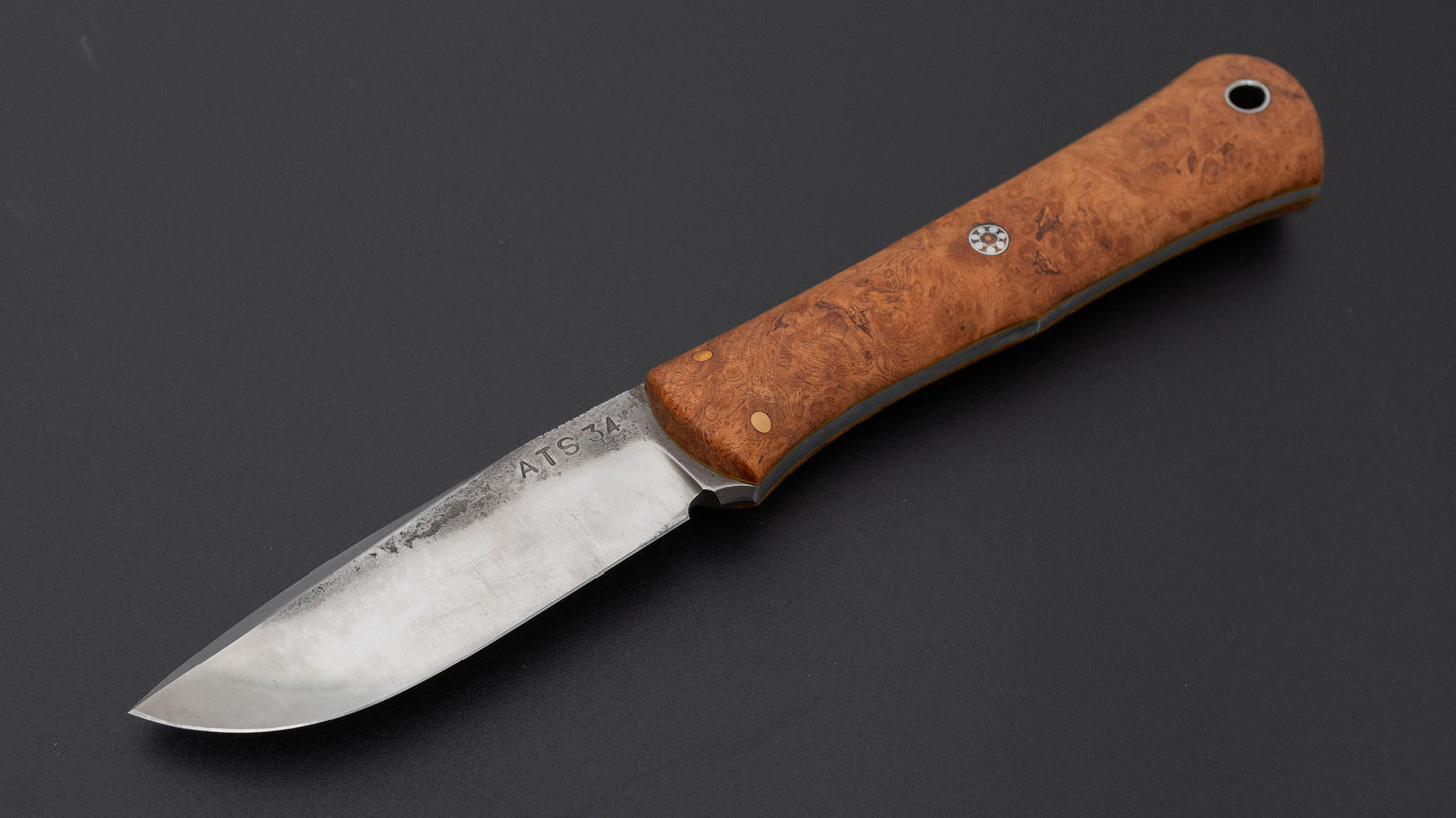Seino ATS-34 Fixed Blade Quince Handle (#008)