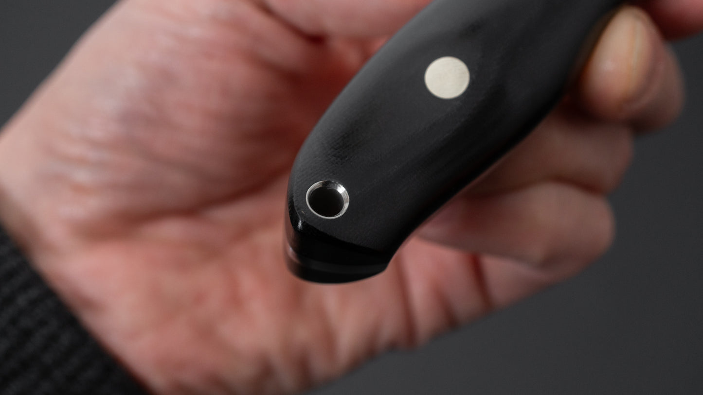 MOKI Berg Pro Trail Fixed Blade Linen Micarta Handle