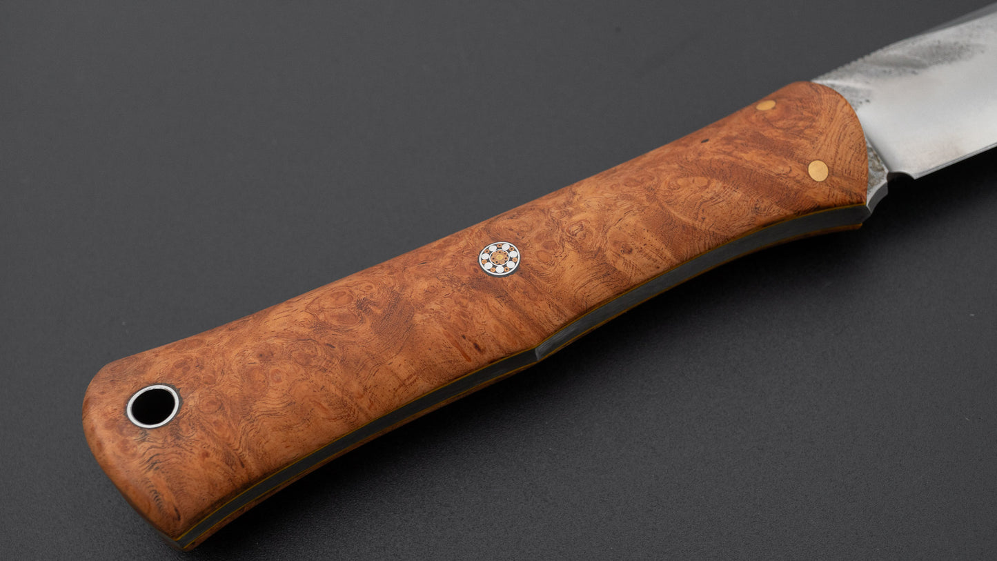 Seino ATS-34 Fixed Blade Quince Handle (#008)