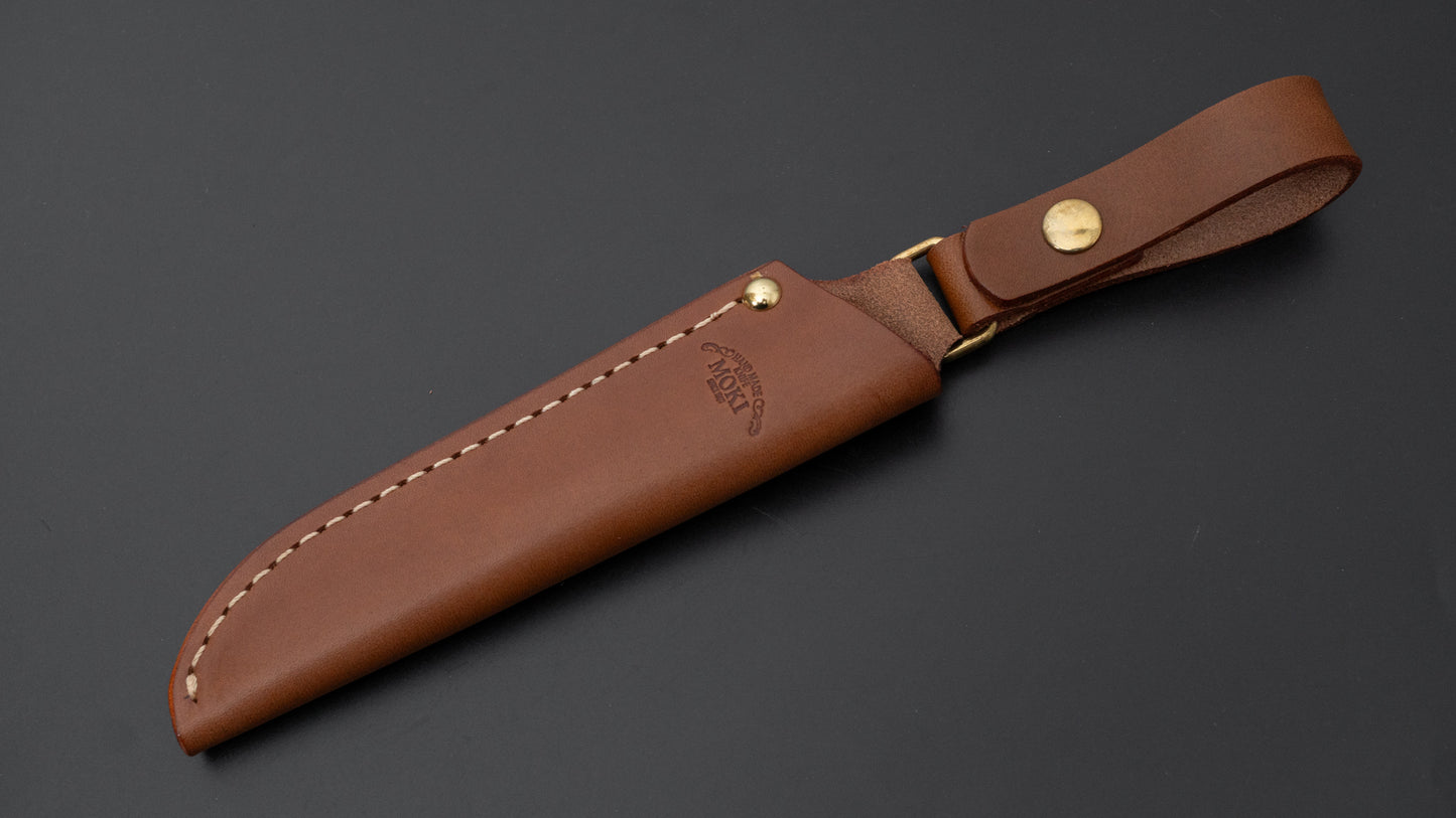 MOKI Berg Pro Trail Fixed Blade Linen Micarta Handle