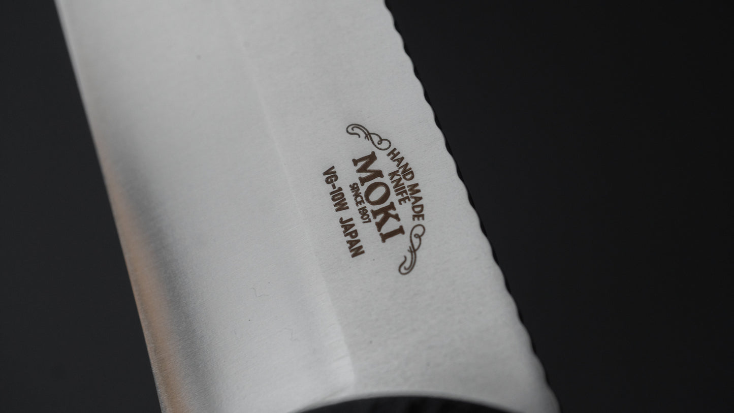 MOKI Berg Robson Ruggedman Fixed Blade Linen Micarta Handle