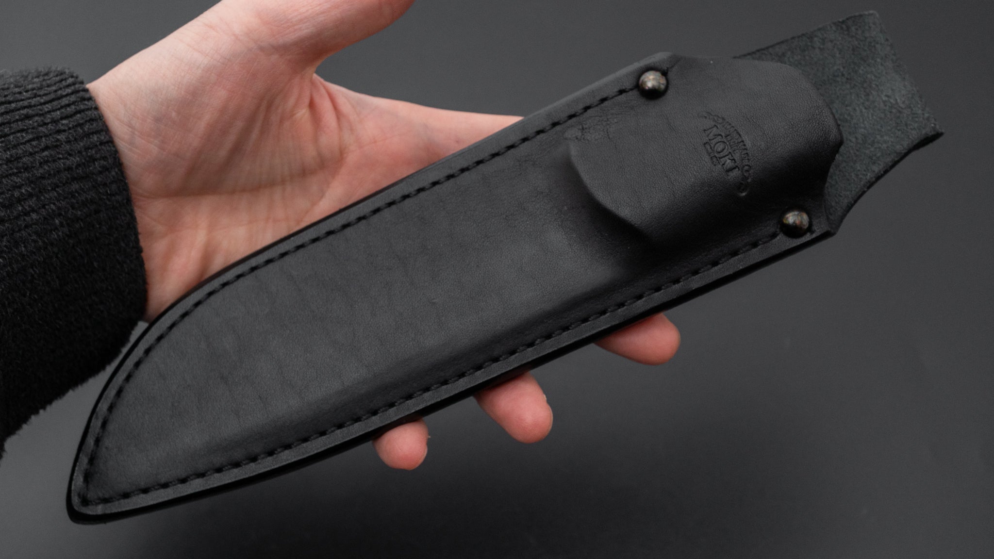 MOKI Berg Robson Ruggedman Fixed Blade Linen Micarta Handle – HITOHIRA