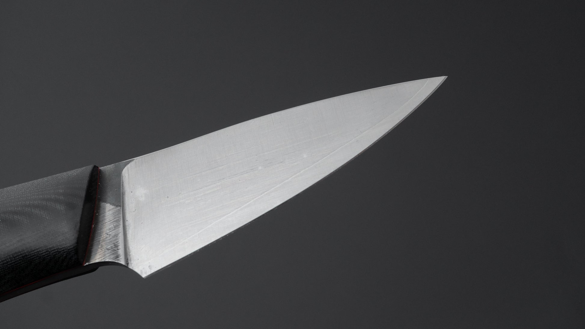 Seino AUS8 Fishing Utility Fixed Blade Linen Micarta Handle (#003)