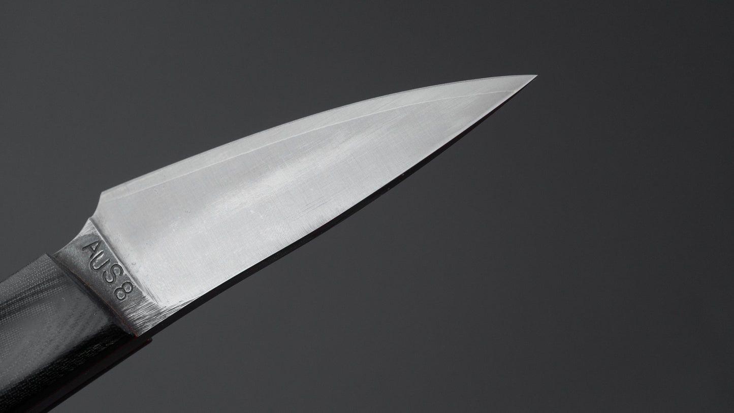 Seino AUS8 Fishing Utility Fixed Blade Linen Micarta Handle (#003)