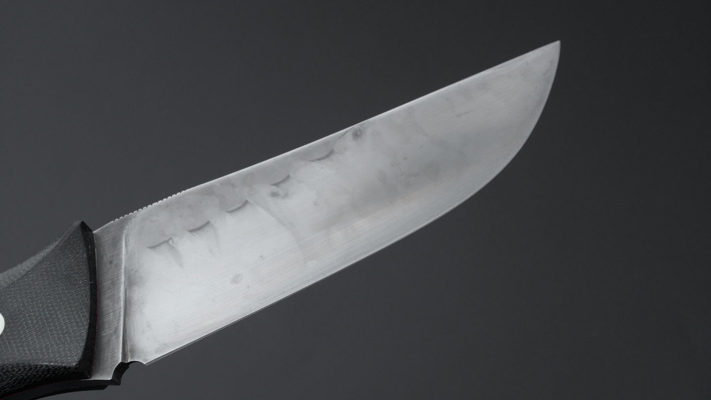 Seino V2 Honyaki Fixed Blade Canvas Micarta Handle (#001)