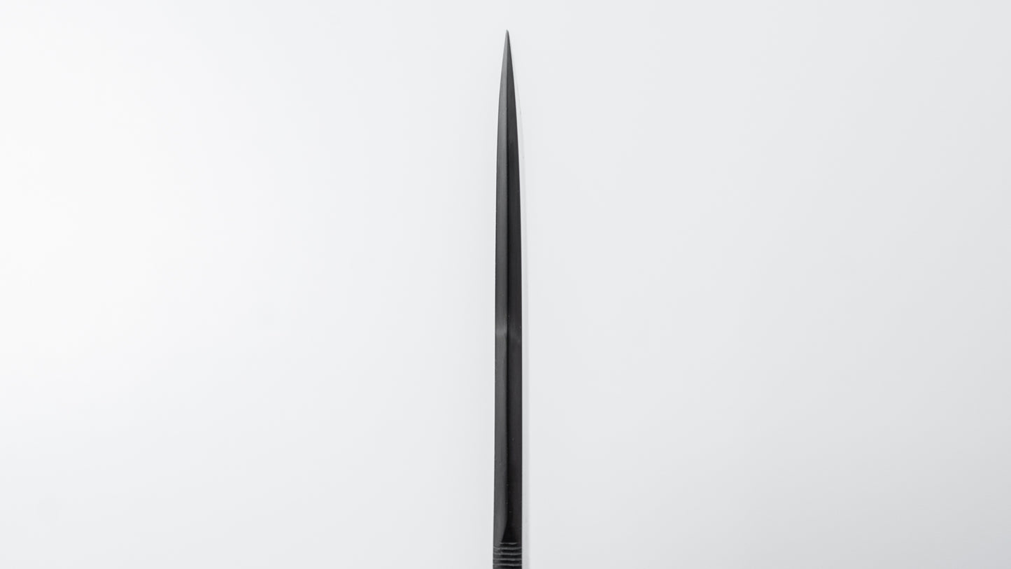 Seino V2 Honyaki Fixed Blade Canvas Micarta Handle (#001)