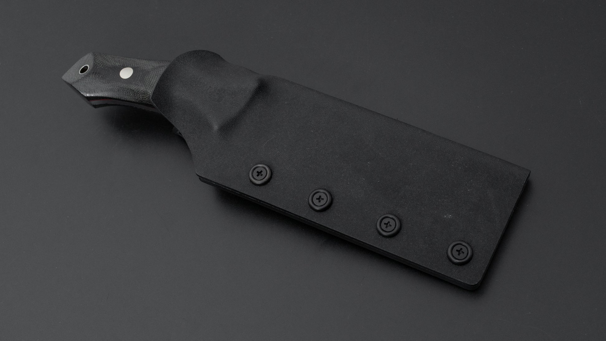 Seino V2 Honyaki Fixed Blade Canvas Micarta Handle (#001)