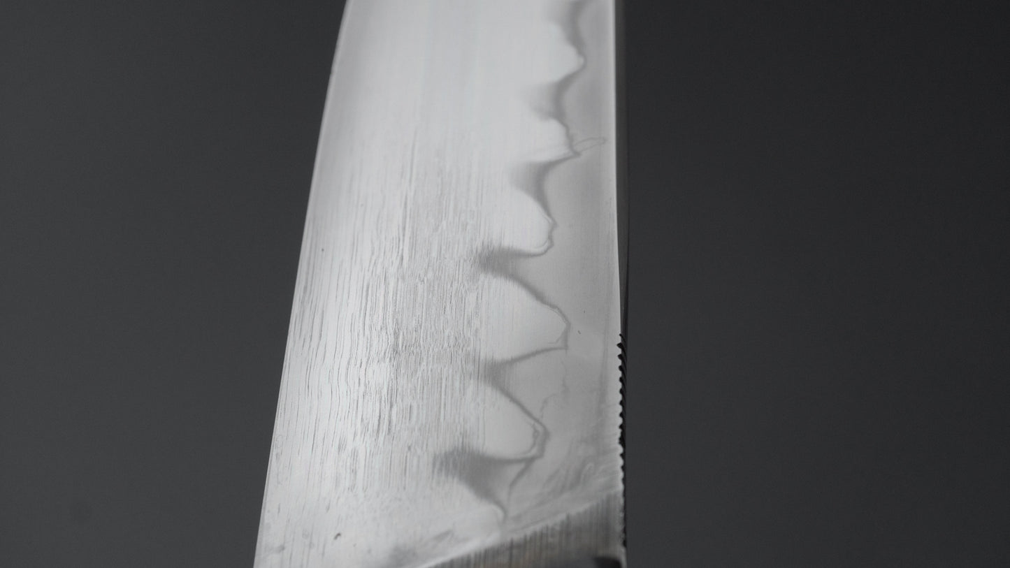 Seino V2 Honyaki Fixed Blade Canvas Micarta Handle (#002)