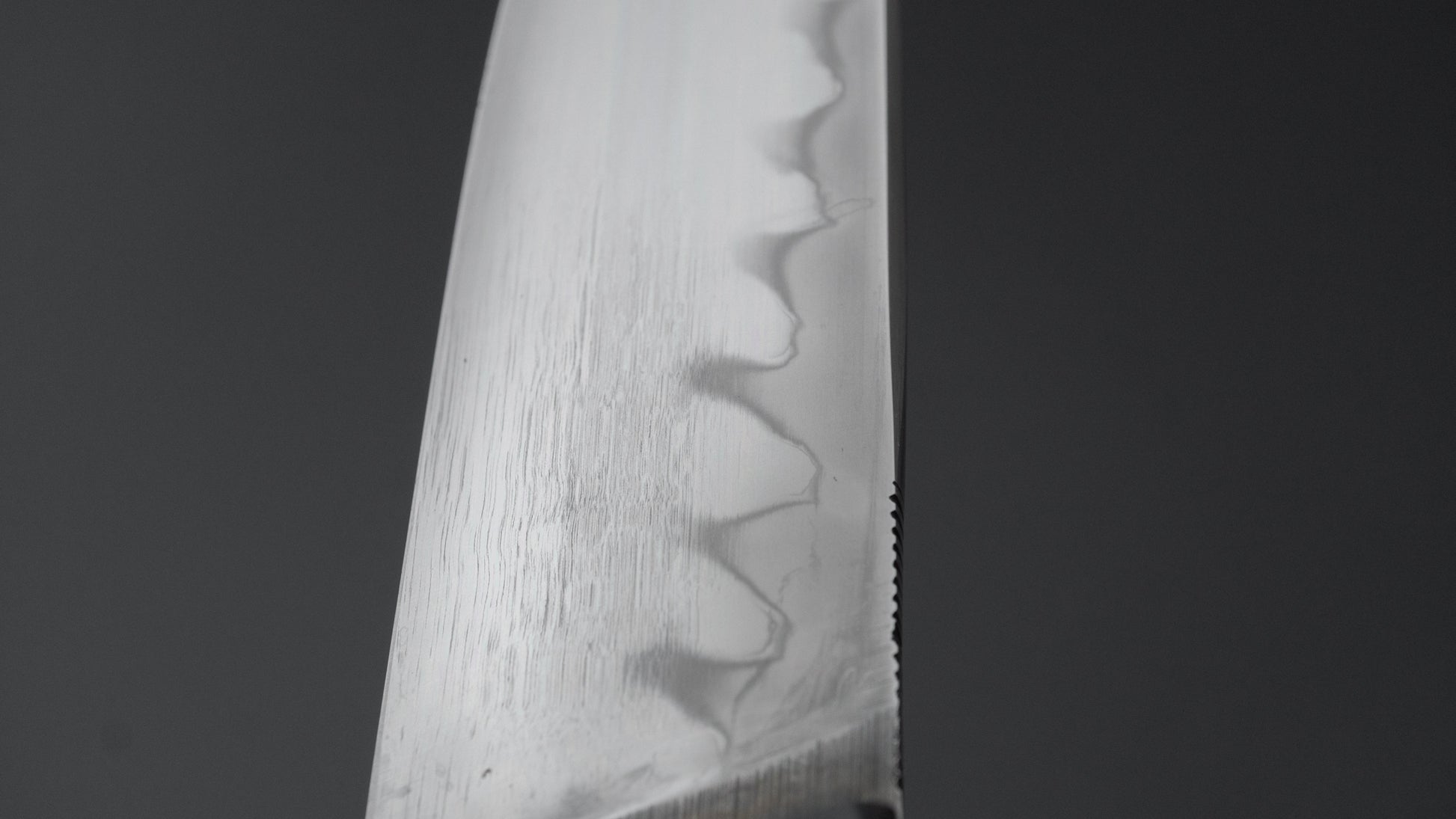 Seino V2 Honyaki Fixed Blade Canvas Micarta Handle (#002)