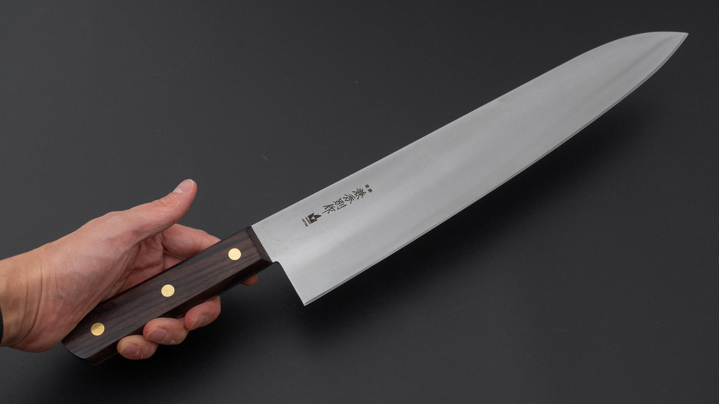 Kanehide Bessaku Hirakiri Gyuto 360mm Rosewood Handle