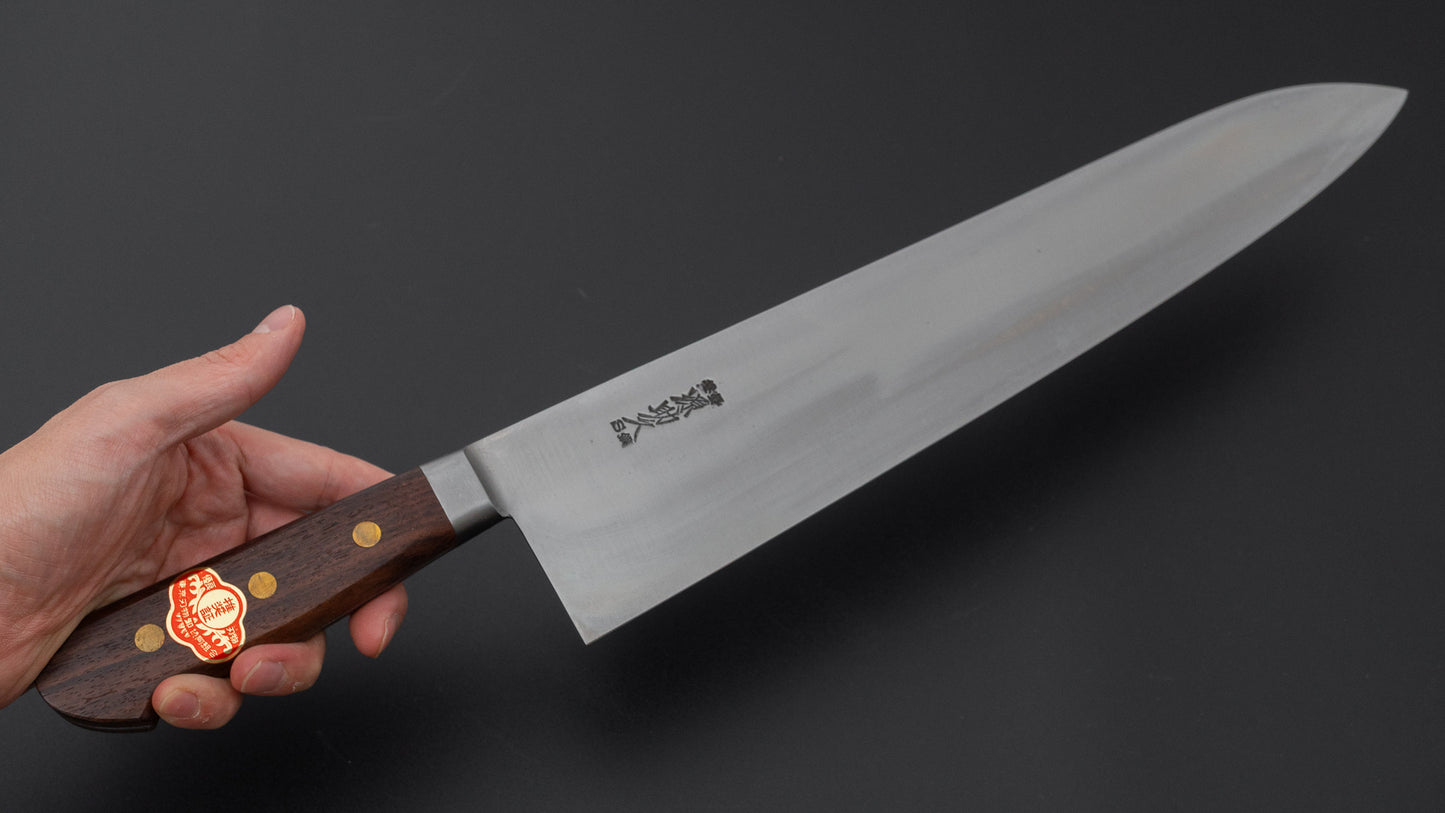 Sukehisa Swedish Carbon Gyuto 360mm Rosewood Handle