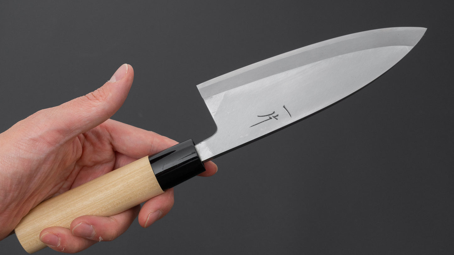 Hitohira Carbon Left-Handed Deba 150mm Ho Wood Handle