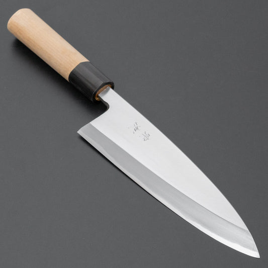 Morihei Munetsugu White #2 Ai Deba 195mm Ho Wood Handle