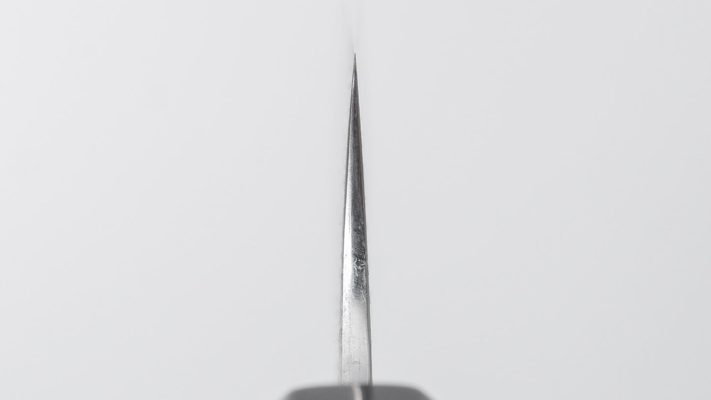 Hitohira Echizen SPG Strix Dark Damascus Petty 135mm Ebony Handle