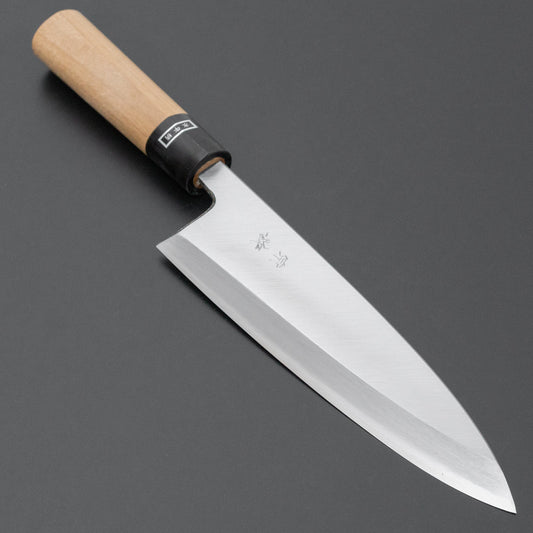 Morihei Munetsugu White #2 Ai Deba 210mm Ho Wood Handle
