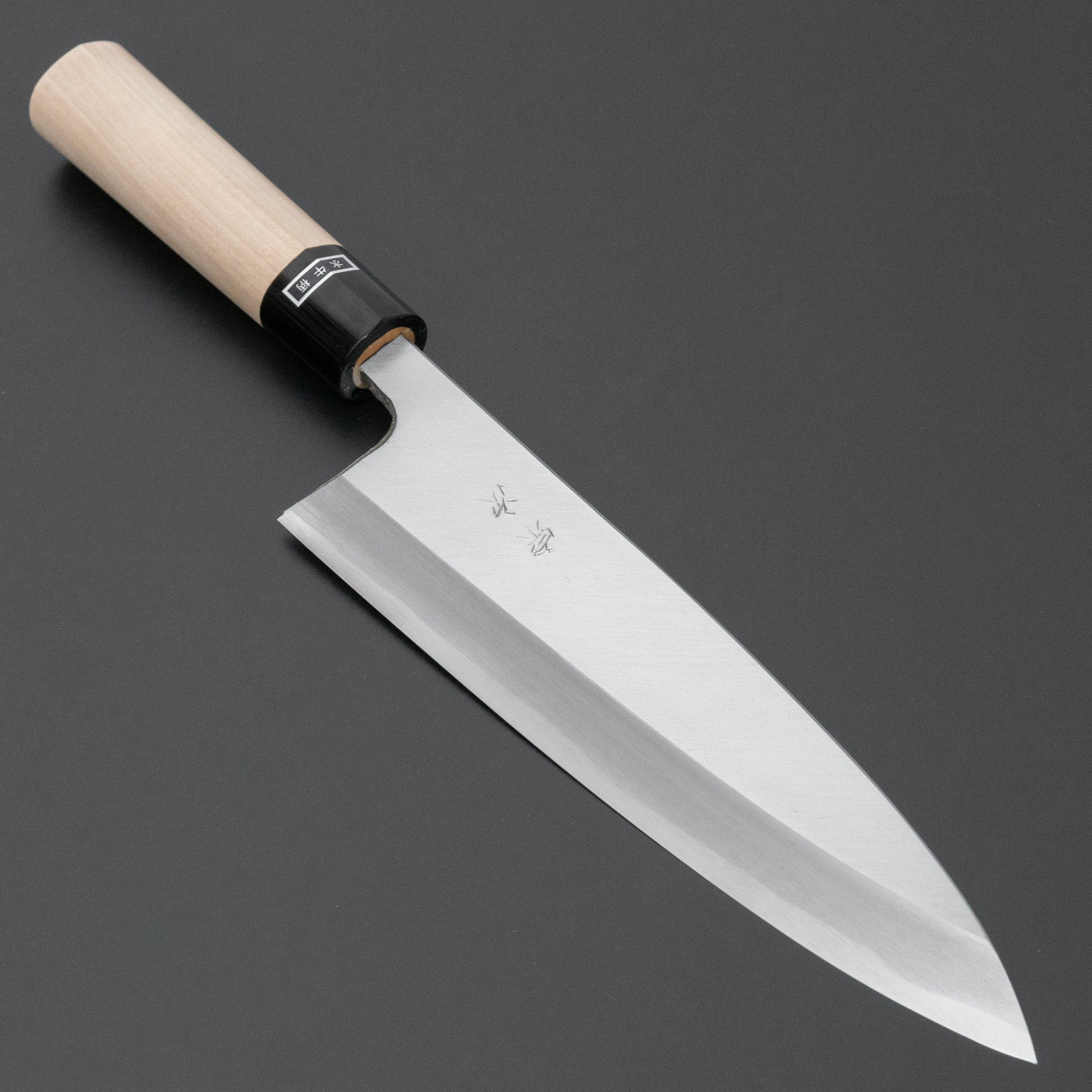 Morihei Munetsugu White #2 Ai Deba 225mm Ho Wood Handle