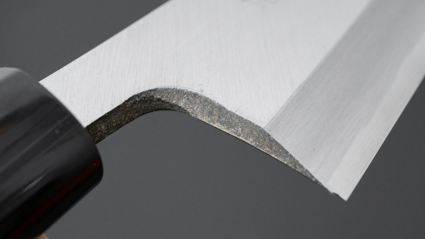 Morihei Munetsugu White #2 Ai Deba 225mm Ho Wood Handle