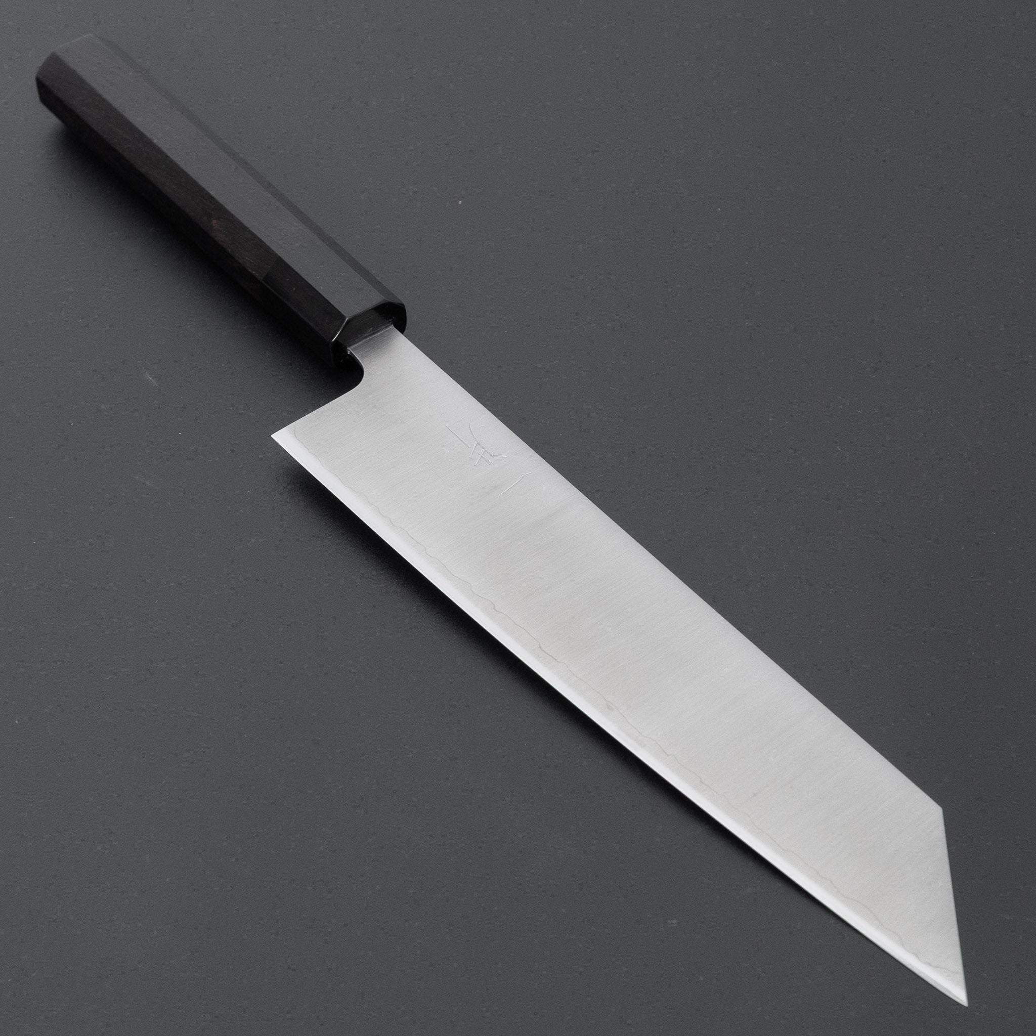 ひとひら ふたな ステンレス 磨 切付牛刀 210mm 黒檀柄