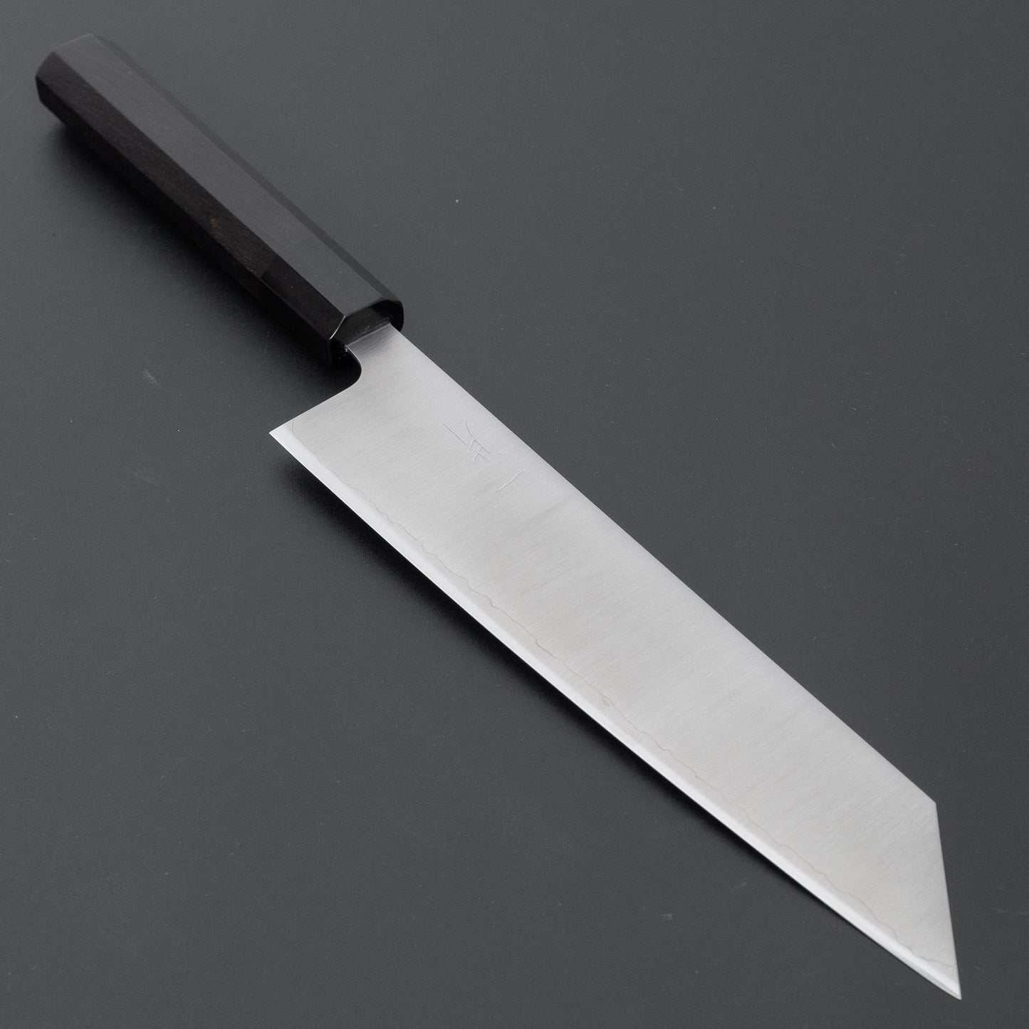 Hitohira Futana Stainless Migaki Kiritsuke Gyuto 210mm Ebony Handle